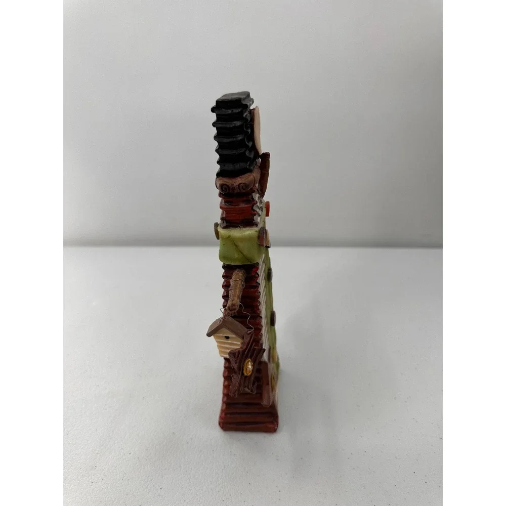 Santas Workbench Snowman Figurine Rustic Primitive Christmas Farmhouse Decor 10